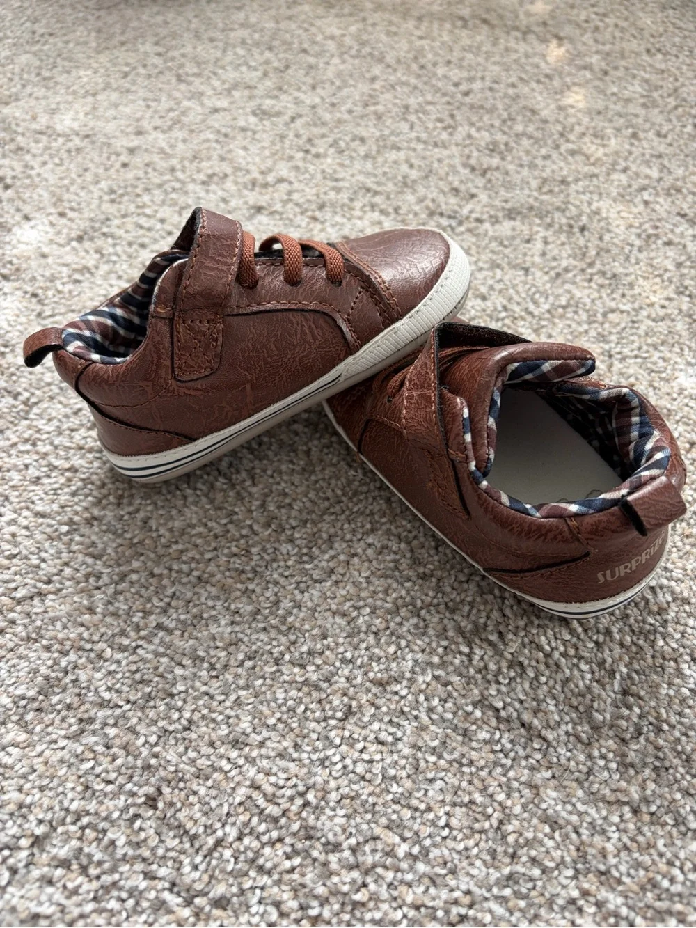 Toddler Brown Casual Shoes